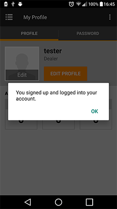 Social login for Android